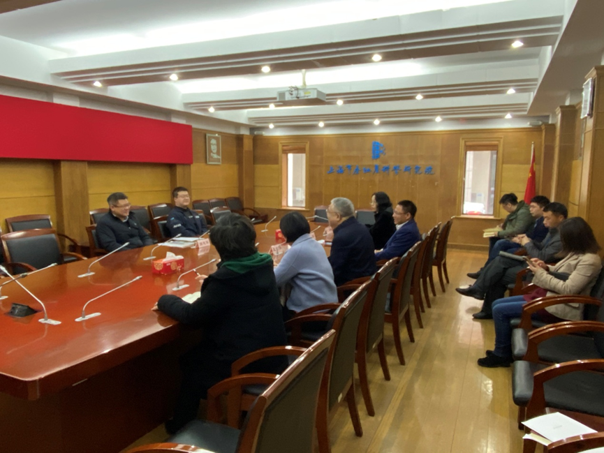 市建交工作党委周志军副书记在房科院调研